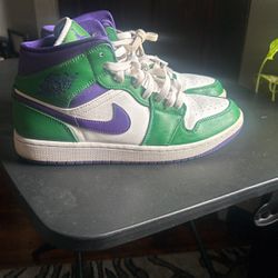 Jordan 1 Purple Green 