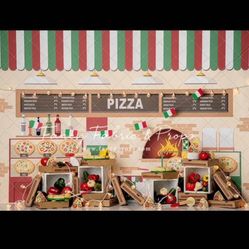 Pizzeria Backdrop 