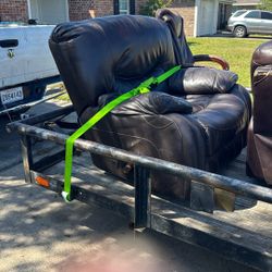 Brown Leather Chairs