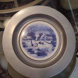 Decorative Plate By H & R Johnson, Made In England