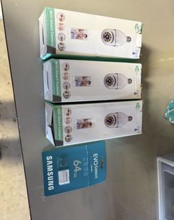 3 WiFi Smart Security Cameras 