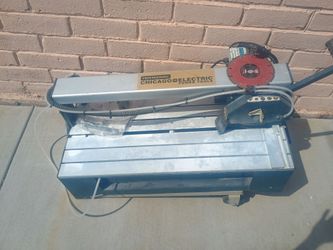Chicago tools 7in bridge tile wet saw