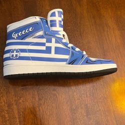 Hi Top Sneskers.  Greece  Brand New