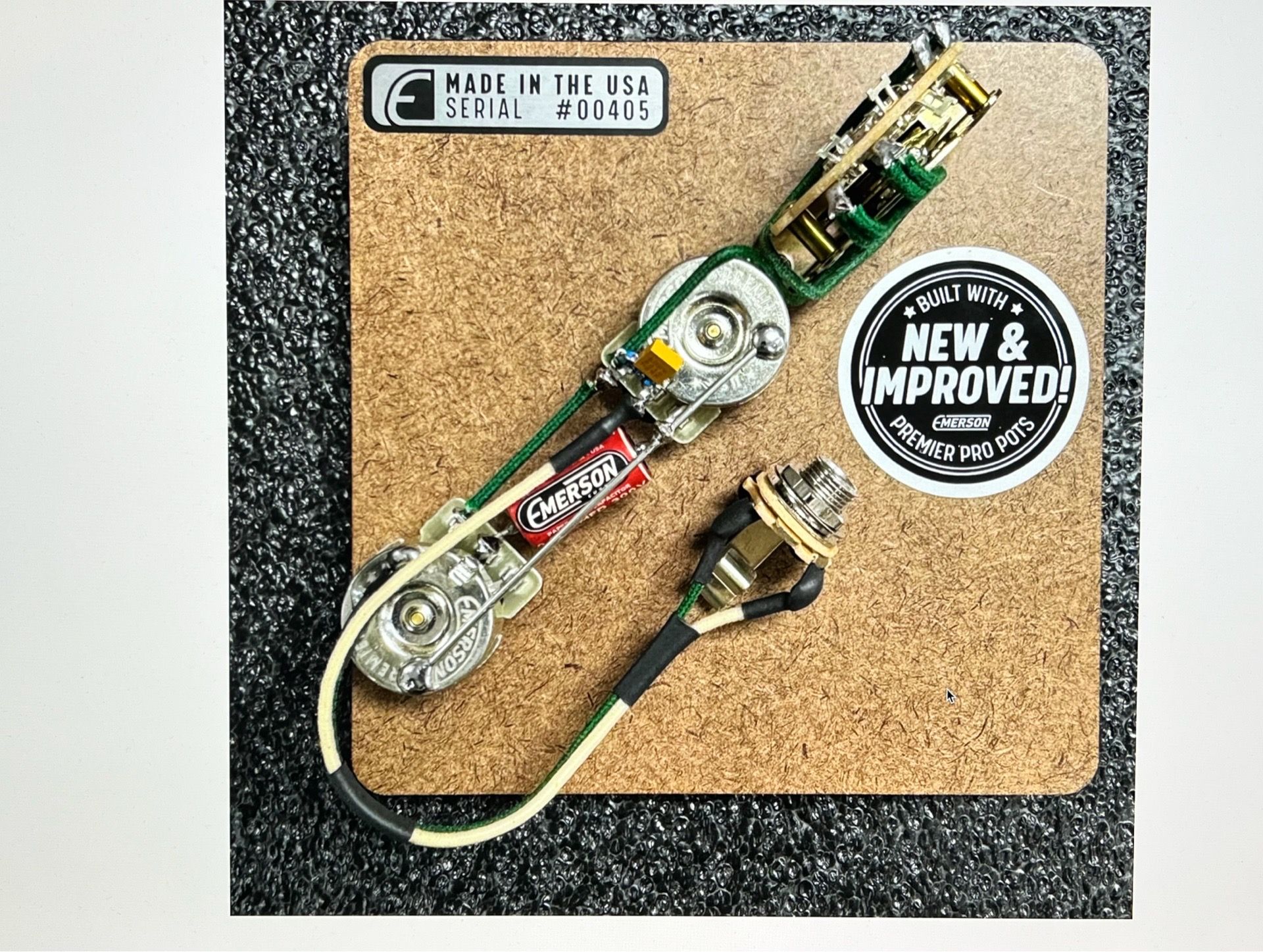 Emerson Custom Telecaster — T3-250K-Premier Prewired Kit