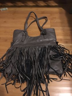 Madden girl fringe purse bag