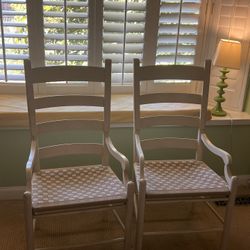 Pair Of Captain Dining Chairs