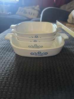 Vintage Kitchen Items -Corning Ware, Arcopal France, Milk Glass