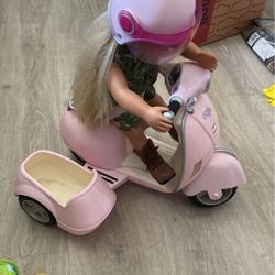 American Girl Doll Motorcycle