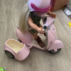 American Girl Doll Motorcycle 