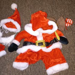 Small Dogs Mr Mrs Claus Outfits SALE PRICED 
