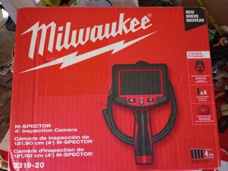 Milwaukee 4' inspection camera