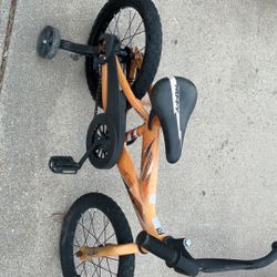 16” Huffy Whirl With Training Wheels
