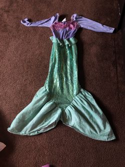 Kids size medium mermaid costume . Never used