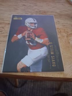 Davis Mills QB Star Football Card