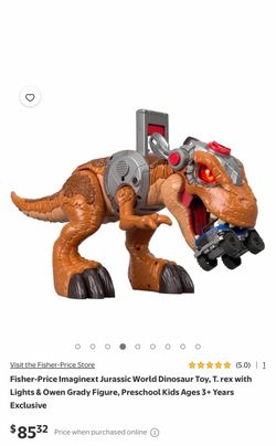 Fisher-Price Imaginext Jurassic World T. Rex Dinosaur Toy