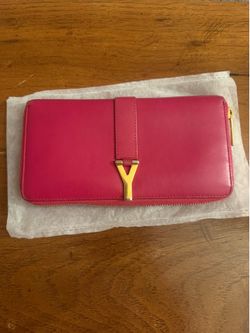 Saint Laurent Pink Wallet