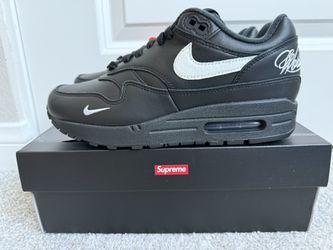New/Never Been Worn Supreme Nike Air Max 1 ‘87 SP - Black - Size 6.5M
