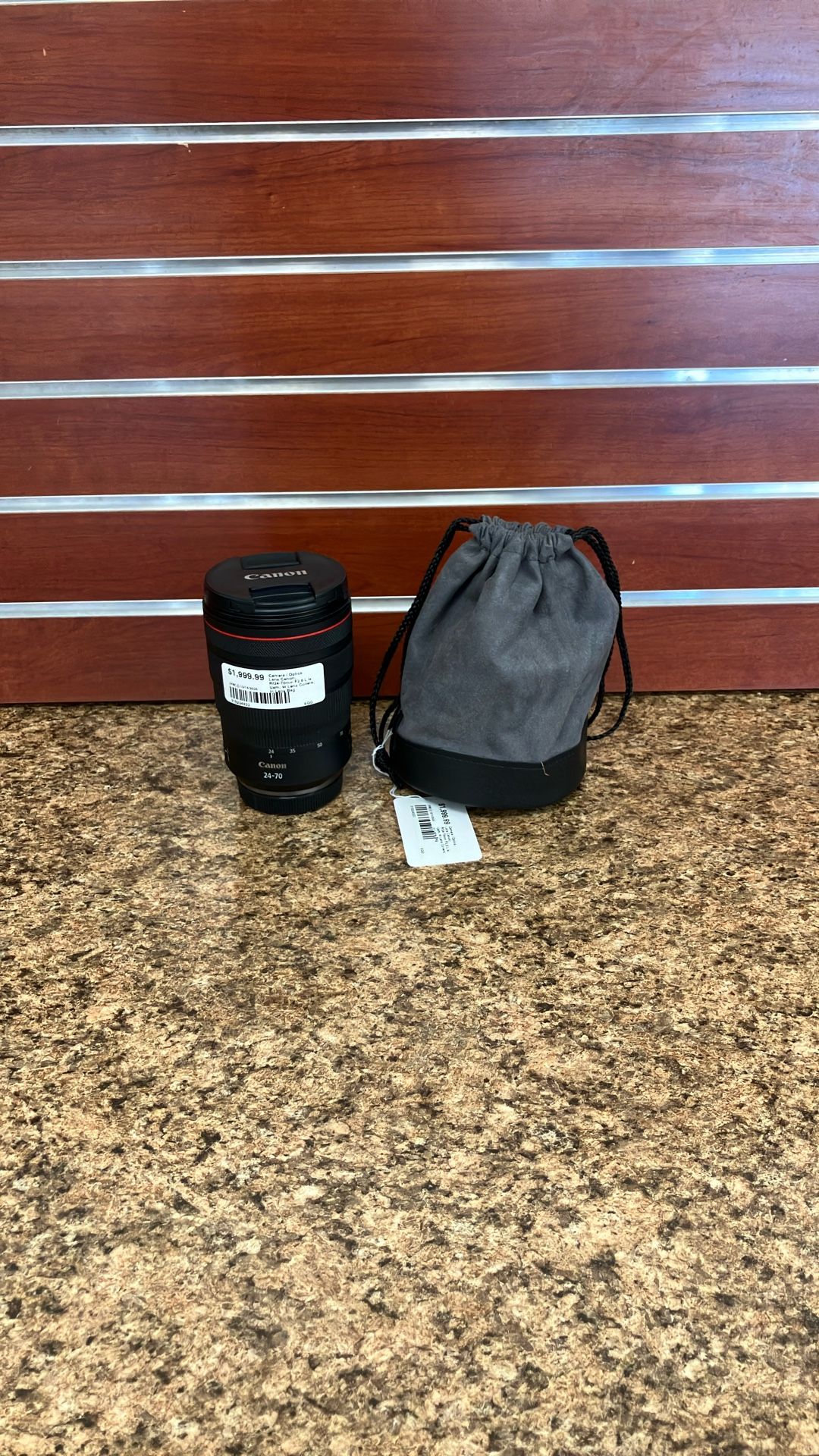 Camera Lens Canon Rf24-70mm