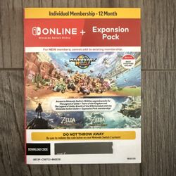 Nintendo Switch Online + Expansion Pack 1 Year
