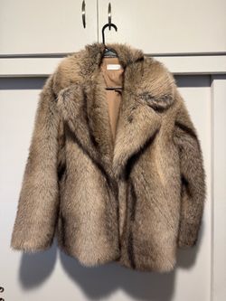 Elegant Mink Faux Fur Coat