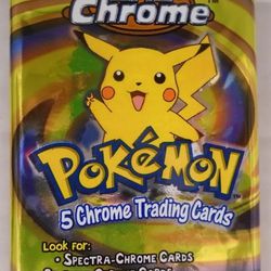 Pokemon Topps Chrome Series 1 Booster Pack
