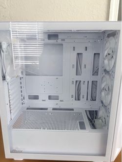RUIX CV103 ATX Mid-Tower PC Case, Pre-Installed 4 x 120mm RGB Fans