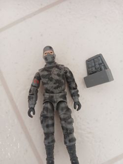 Vintage 1984 Gijoe FireFly New O-ring Withe Backpack And Gun