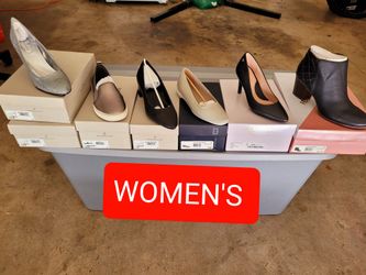 50 Pairs Of Shoes (Womens Mens & Kids) Wholesale 