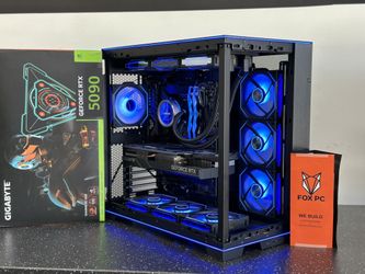🦊FOX 32 🦊HIGH END GAMING | OFFICE | PC | DESKTOP | RIG🦊 INTEL CORE 9 ULTRA 285K | 32 GB DDR5 RAM | RTX 5090 (32GB) CARD |2 TB SSD | WINDWOS 11 