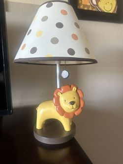 Lion shape Lamp With Plug In