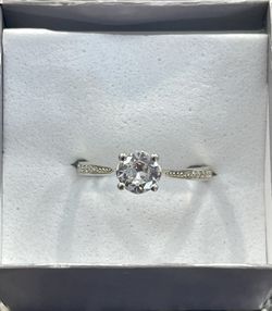 Anillo De Plata Solitario 925 Silver Solitaire Ring 