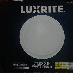 6” LED Light Disk