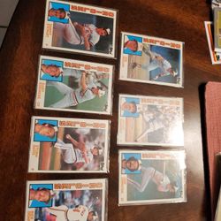 Baltimore Orioles '84 '85 Topps O-Pee Chee Topps Baseball Cards Lot 