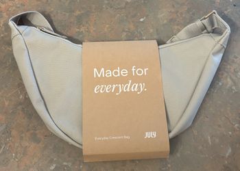 New July everyday crescent bag