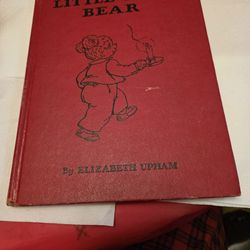 Vintage Hardcover " Little Brown Bear", by Elizabeth Upham and illustrated by Marjorie Hartwell