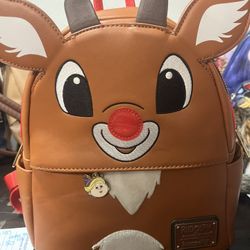 Rudolph Glow Nose Special Edition Loungefly Bag
