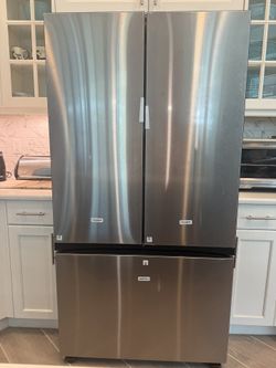 3 New Panels Only for Samsung Bespoke Stainless Steel 3 Door French Refrigerator