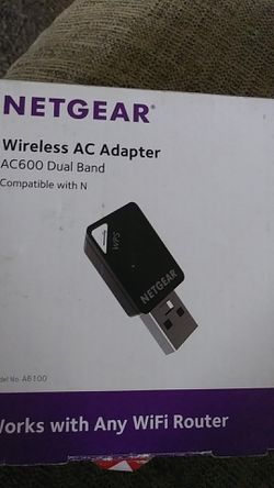 Netgear wireless Adapter Ac 600 dual band(New in a Box)
