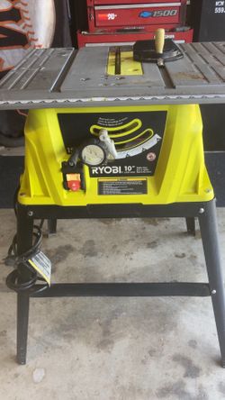 RYOBI 10” Tabel saw $100