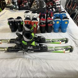 Elan Kids Ski Package With Boots And Bindings 