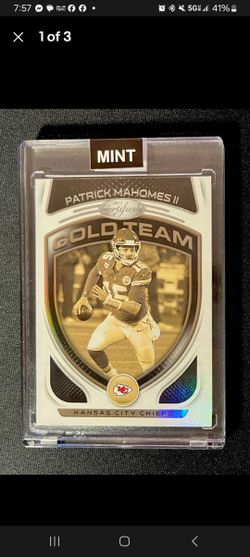 Patrick Maholmes Mint 3 Gold Team Card