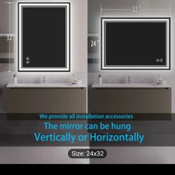 Led Mirror 24"×32"
