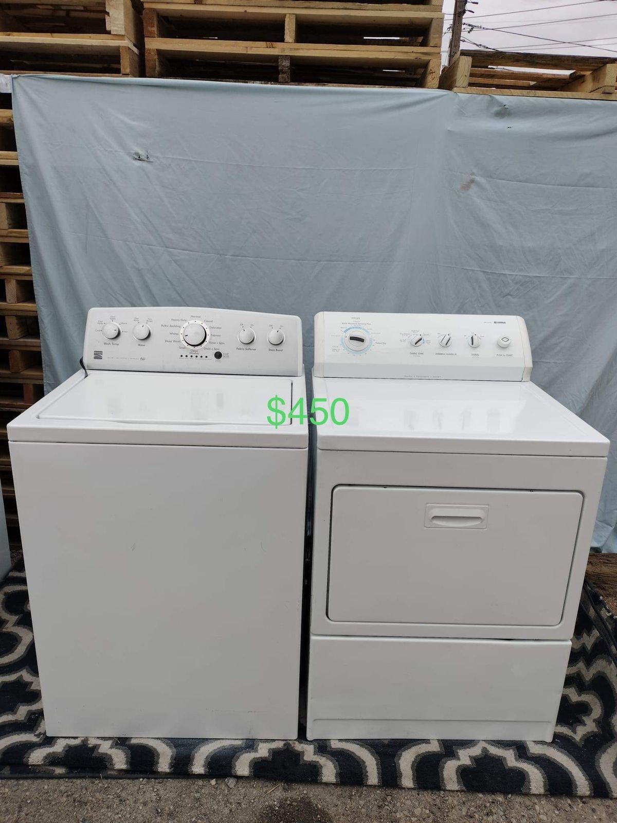 Beautiful Kenmore Washer And Kenmore Gas Dryer (1 Year Warranty)