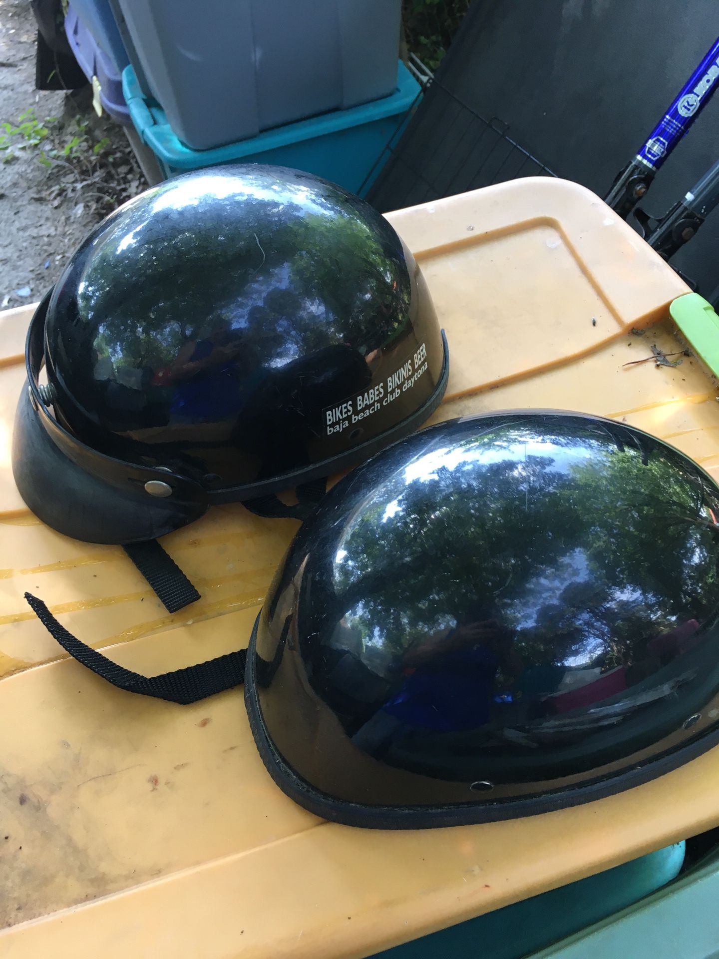 Motorcycle school helmets size large only $25 each farm