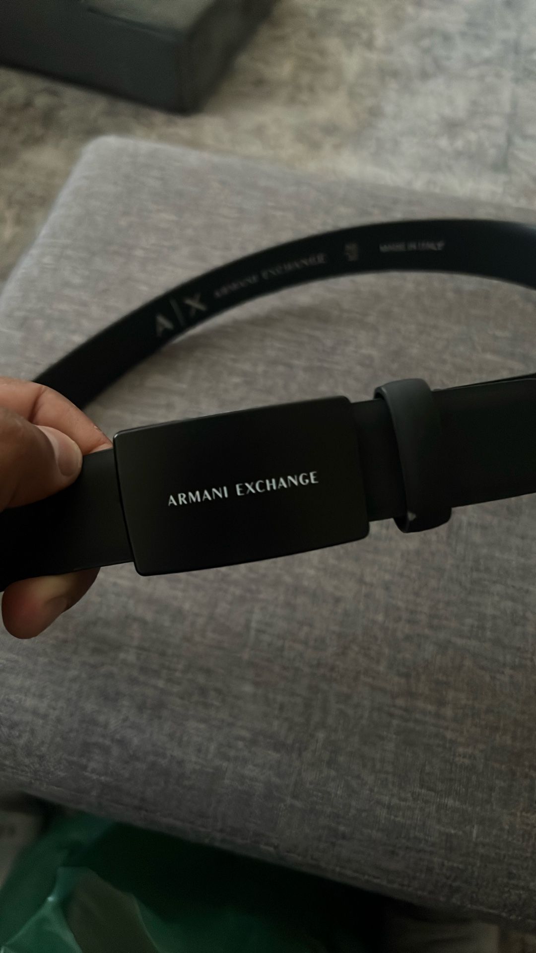 Armani Leather Belt