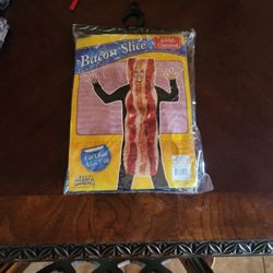 Bacon Slice Halloween Costume Youth Child Ages 7-10 Years
