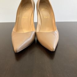 Christian Louboutin Kate 85 Napa Nude Size 39.5