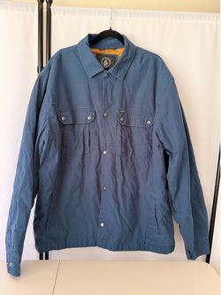 Volcom Jacket – XXL (Blue, Lightweight Lined) Excellent Condition