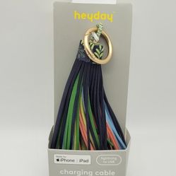 Charger Cable Tassel Keychain Apple iPhone IPad Fast Charging Cable USB heyday