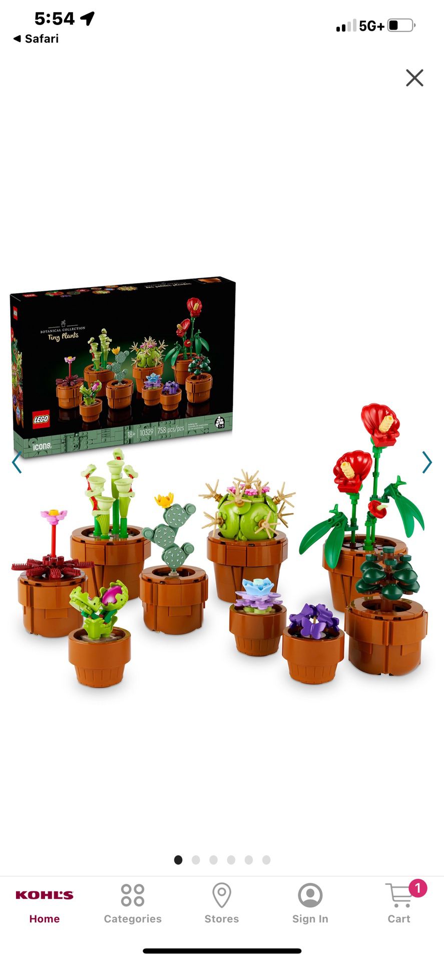 Lego Tiny Plants 